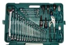 Набор инструмента Jonnesway S04H524128S (128 предметов) 1/4",1/2" S04H524128S