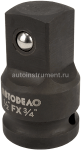 Переходник 1/2"х3/4" (ударный) CR-MO АВТОДЕЛО 40171