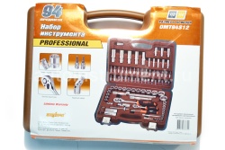 Набор инструмента OMBRA OMT94S12 (94 предмета) 1/4",1/2" 12 гр. пласт.кейс