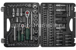Набор инструмента ROCK FORCE RF-41082-5 (108 предметов) 1/2" & 1/4"DR 6-гранный