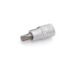 Головка со вставкой 1/2" SPLINE M12, длина 55 мм  ДЕЛО ТЕХНИКИ 625412