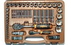 Набор инструмента OMBRA OMT69S (69 предметов) 1/4",1/2" 6 гр. пласт.кейс