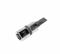 Головка с насадкой ШЛИЦ 1/4" х SL5.5, длина 37мм JTC-23855