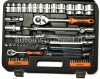 Набор инструмента АВТОДЕЛО 39877 (77 предметов) 1/2",1/4" пласт.кейс