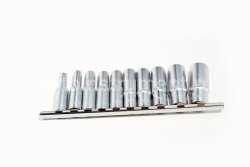 Набор головок 10 пр. АВТОДЕЛО 1/2" 12гр. 8-24мм. удлиненные планка 39837