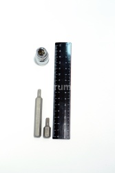 Набор бит (вставок) 15 пр. TORX Т20-Т55 АВТОДЕЛО с центр. отв. 40644