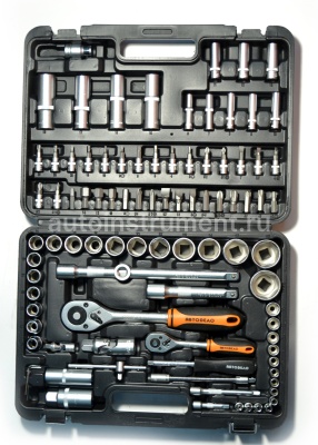 Набор инструмента АВТОДЕЛО 39894 (94 предмета) 1/2" 1/4" пласт.кейс