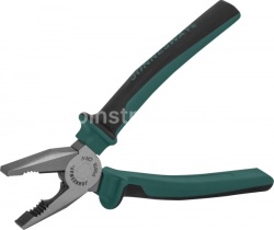 Пассатижи 8" Jonnesway с двухкомпонентными рукоятками P0818