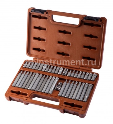 Набор бит (вставок) 42 пр. TORX, SPLINE, HEX OMBRA