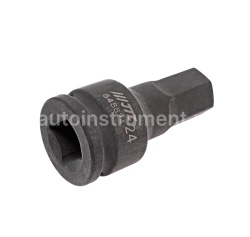 Головка торцевая ударная HEX 3/4" х H24, длина 88мм JTC-648824