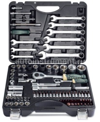 Набор инструмента ROCK FORCE RF-4821-5-PREMIUM (82 предмета) 1/2" & 1/4"DR 6-гранный + 6пр