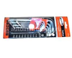 Набор ключей TORX 9 шт. Т10-Т50 АВТОДЕЛО Г-образных Профессионал 39155