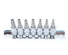 Набор головок со вставкой TORX 7 пр. 1/4" 5 лучей ТS10-ТS40 АВТОДЕЛО 39838