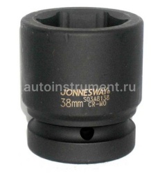 Головка торцевая 38мм. 1" Jonnesway СrVMo S03A8138