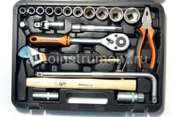 Набор инструмента АВТОДЕЛО 39941 (41 предметов) 1/2" пласт.кейс
