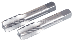 Метчик ручной М6×1.0 (М 6 × 1.0) 2шт. пластиковый футляр АВТОДЕЛО 40821