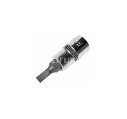 Головка с насадкой ШЛИЦ 1/4" х SL4.0, длина 37мм JTC-23840