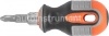 Отвёртка комбинированная РН2 х 6 мм OMBRA “ROUND GRIP” L= 38 мм