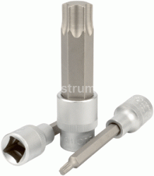 Головка торцевая со вставкой TORX Т80 1/2" АВТОДЕЛО Профессионал L=100mm 39258