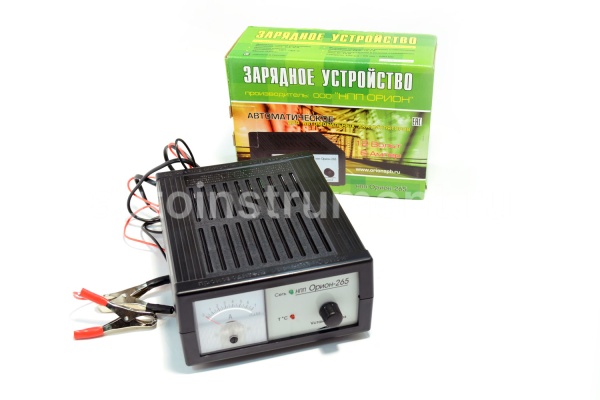 Устройство зарядное Striver(Орион)-265 ( 0-6 А стрелочный инд.) СПб