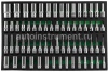 Набор головок 66 пр. Jonnesway 3/8"+1/2", торцевых насадок с вставками 1/2"