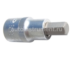 Головка торцевая со вставкой HEX Н10 1/2" АВТОДЕЛО L=55mm 39290