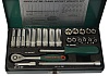 Набор головок 25 пр. Jonnesway 1/4" 4-13мм. S04H2125S