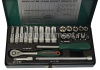 Набор головок 25 пр. Jonnesway 1/4" 4-13мм. S04H2125S