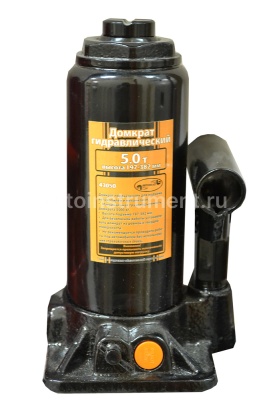 Домкрат гидравлический 5 т. АВТОДЕЛО 197-382мм. 43050