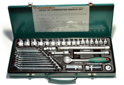 Набор инструмента Jonnesway S04H3536S (36 предметов) 3/8"+ключи