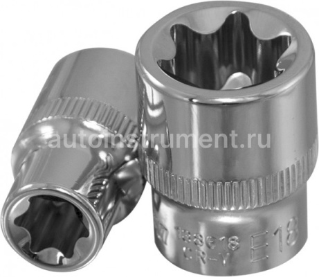 Головка торцевая TORX E 8 1/2" OMBRA