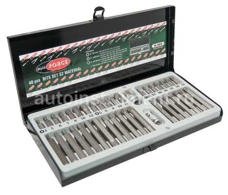 Набор вставок 3/8"DR с держателями 40пр. ROCK FORCE RF-4401C
