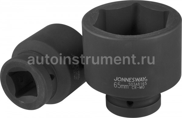 Головка торцевая 76мм. 1" Jonnesway СrVMo S03A8176