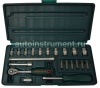 Набор головок 21 пр. Jonnesway 1/4" 4-13мм. S04H2721S