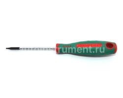 Отвёртка "ANTI-SLIP GRIP" TORX® T 5 3х60х132 мм Jonnesway