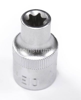 Головка торцевая TORX E10 1/2" АВТОДЕЛО 39310