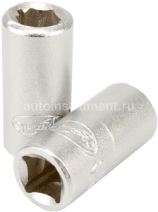 Адаптер для бит шестигр.1/4"-квадрат1/4" L=25мм АВТОДЕЛО 39629
