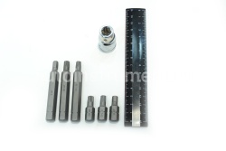 Набор бит (вставок) 40 пр. TORX, SPLINE, HEX Jonnesway S29H4140S