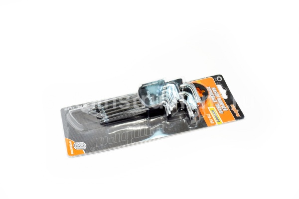 Набор ключей TORX 9 шт. Т10-Т50 OMBRA 953009