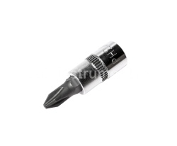 Головка с насадкой PHILIPS 1/4" х PH2, длина 37мм JTC-23902