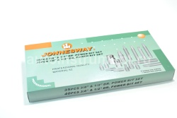 Набор бит (вставок) 35 пр. TORX, HEX Jonnesway пласт кейс S29H4135S
