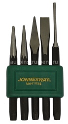 Набор кернов и зубил 5 пр. Jonnesway M64105S