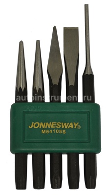 Набор кернов и зубил 5 пр. Jonnesway M64105S