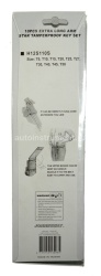 Набор ключей TORX 10 шт. T9-T50 Jonnesway Г-образных Extra Long S2 материал H12S110S