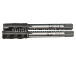 Метчик ручной М8×1.0 (М 8 × 1.0) 2шт. пластиковый футляр АВТОДЕЛО 40822