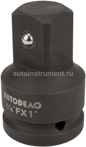 Переходник 3/4"х 1" (ударный) CR-MO АВТОДЕЛО 40173