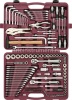 Набор инструмента THORVIK UTS0142 (142 предмета) 1/4",3/8",1/2" 6 гр. пласт.кейс