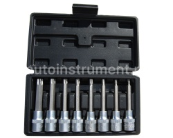 Набор головок 8 пр. АВТОДЕЛО 1/2" TORX Т20-Т60 L=100mm в кейсе 39600