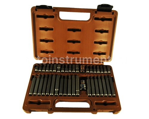 Набор бит (вставок) 40 пр. TORX, SPLINE, HEX OMBRA