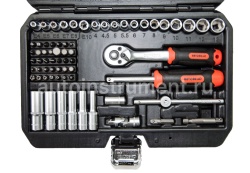 Набор головок 81 пр. АВТОДЕЛО PRO 1/4" 39881